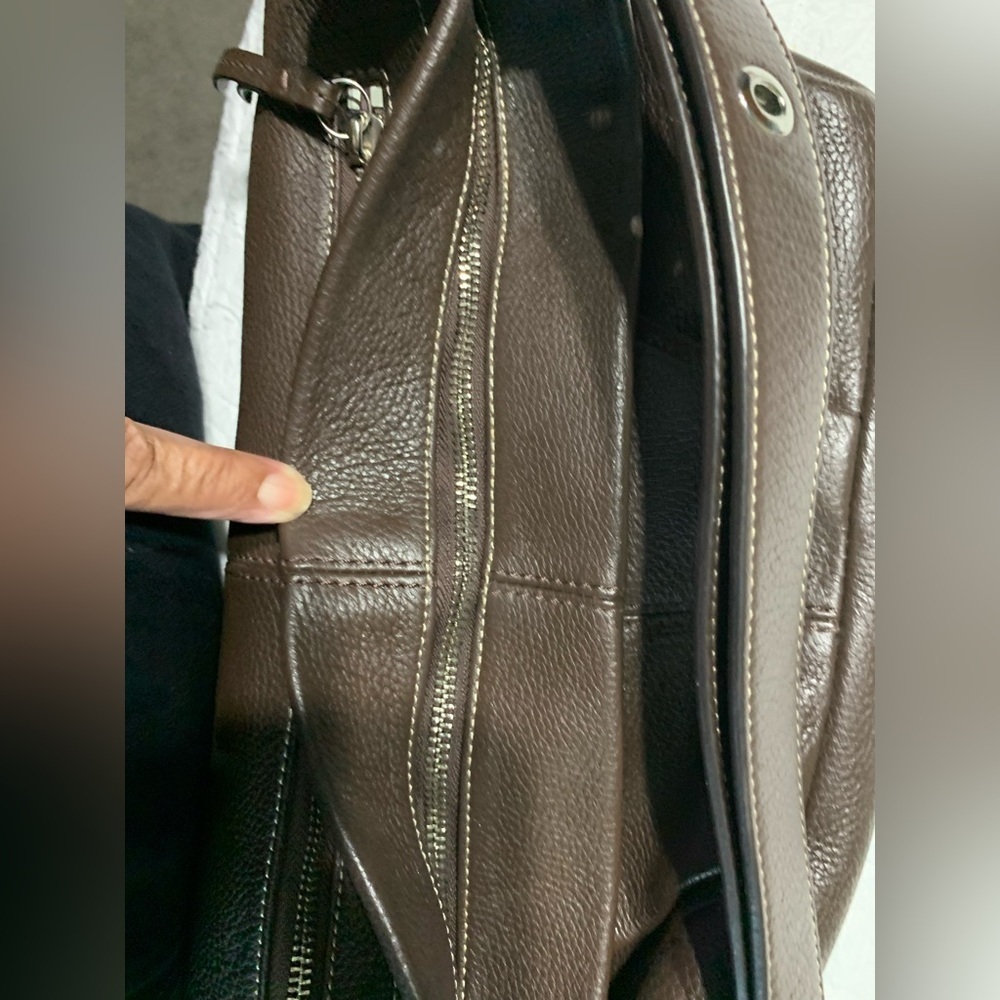 💕Sale💕COACH Vintage,SOHO PEBBLE Classic Hobo Bag. Dark Brown. Great condition. 🌺 - Picture 4 of 12
